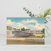 Vintages Motel, Golden West Lodge Hotel mit Palms (Stehend Vorderseite)