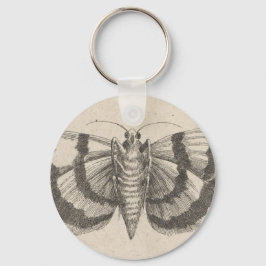 Vintages Moth Entomology Lepidoptera Insekt Schlüsselanhänger