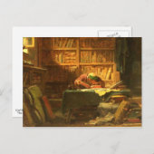 Vintages Motiv - Studie Postkarte (Vorne/Hinten)