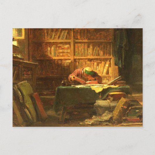 Vintages Motiv - Studie Postkarte (Vorderseite)