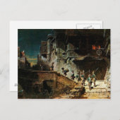 Vintages Motiv - The Nightwatch - Spitzweg Postkarte (Vorne/Hinten)
