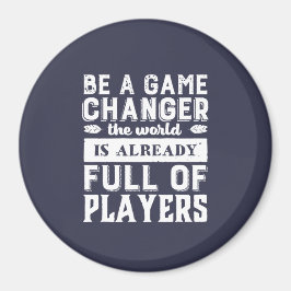 Vintages Motivierend Zitat: Spielgefährtin Magnet