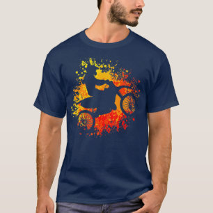 Vintages Motocross Dirt Bike Ride Geschenk T-Shirt