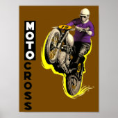 Vintages Motocross Poster (Vorne)
