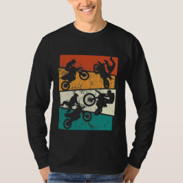 Vintages motocross Retro Off Road Enduro Motorrad T-Shirt