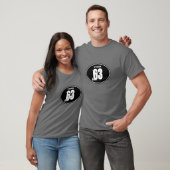 Vintages Motocross-Schmutz-Fahrrad-Nummernschild - T-Shirt (Unisex)