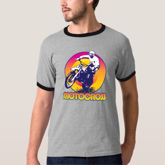 Vintages Motocross T-Shirt (Vorderseite)