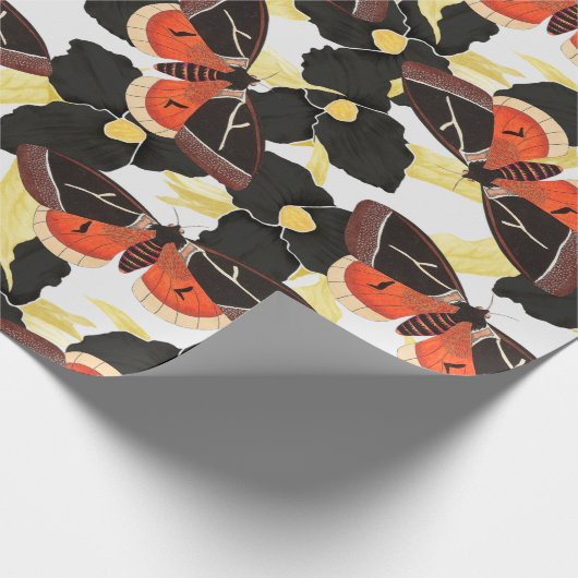 Vintages Motordpapier Geschenkpapier (Ecke)