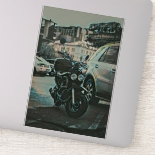 Vintages Motorengeschenk Aufkleber