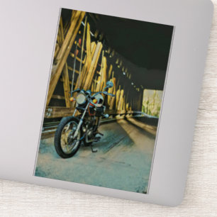 Vintages Motorengeschenk Aufkleber