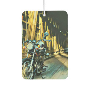 Vintages Motorengeschenk Autolufterfrischer