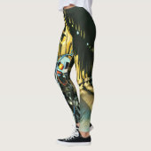 Vintages Motorengeschenk Leggings (Links)
