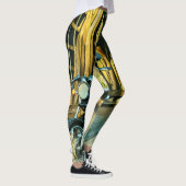 Vintages Motorengeschenk Leggings (Rechts)