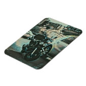 Vintages Motorengeschenk Magnet (Linke Seite)