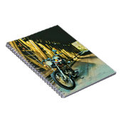 Vintages Motorengeschenk Notizblock (Rechte Seite)