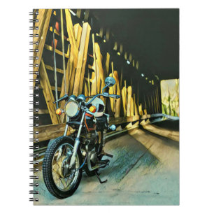 Vintages Motorengeschenk Notizblock