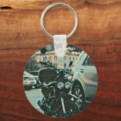 Vintages Motorengeschenk Schlüsselanhänger (Vorderseite)
