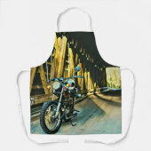 Vintages Motorengeschenk Schürze (Vorderseite)