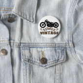Vintages Motorrad Button (Beispiel)