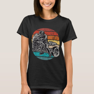 Vintages Motorrad Drag Racing Sprints Drag Bike T-Shirt