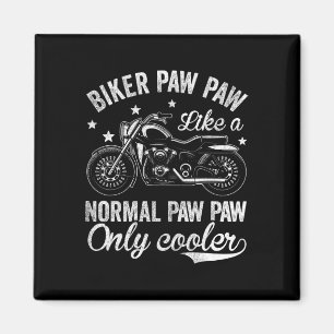 Vintages Motorrad für Männer Magnet