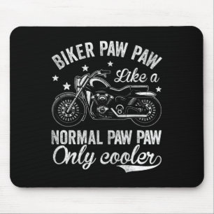 Vintages Motorrad für Männer Mousepad