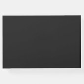 Vintages Motorrad Gästebuch (Rückseite)