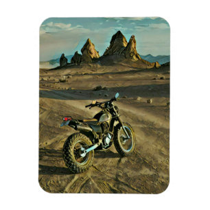 Vintages Motorrad Geburtstagsgeschenk Magnet