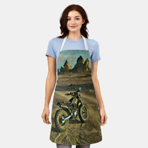 Vintages Motorrad Geburtstagsgeschenk Schürze