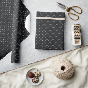 Vintages Motorrad Geschenkpapier