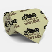 Vintages Motorrad Krawatte (Gerollt)