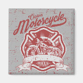 Vintages Motorrad-Magnet Magnet (Vorne)