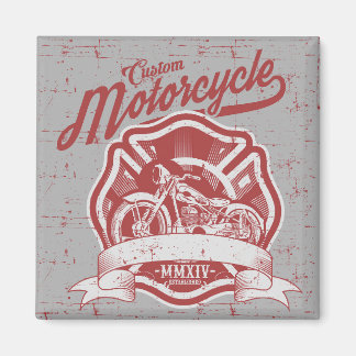 Vintages Motorrad-Magnet Magnet