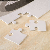 Vintages Motorrad-Rätsel Puzzle (Seite)