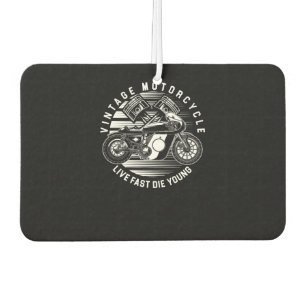 Vintages Motorrad-Renngeschenk für Biker Autolufterfrischer