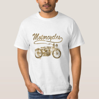 Vintages Motorrad-T-Shirt T-Shirt