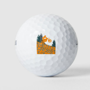 Vintages Motorrad und Motorrad für Motorräder Golfball
