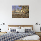 Vintages Mourier-Petersen House in Garden Leinwanddruck (Insitu (Schlafzimmer))