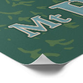 Vintages Mt. Hood Travel Poster (Ecke)