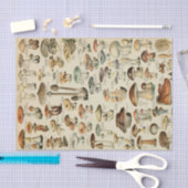 Vintages Mushroom-Dekoupage-Tissue Paper Seidenpapier (Handwerk)