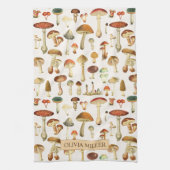 Vintages Mushroom Muster Geschirrtuch (Vertikal)