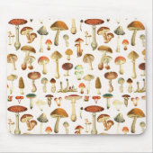 Vintages Mushroom Muster Mousepad (Vorne)