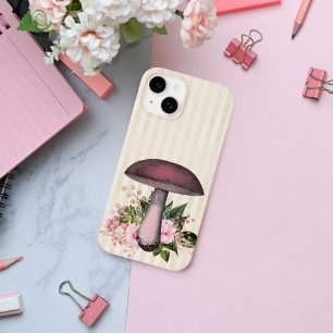 Vintages Mushroom und Blumenkompilation Case-Mate iPhone Hülle
