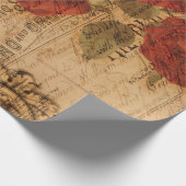 Vintages Music Cover & Rose Shabby Chic Geschenkpapier (Ecke)