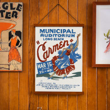 Vintages Musical Event Poster - Carmen
