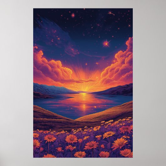 Vintages Musikfestival Poster von Moebius Transfor (Vorne)