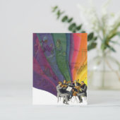 Vintages Musikrenbow, Viktorianisches Coupettanz Postkarte (Stehend Vorderseite)