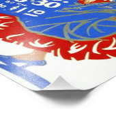 Vintages Musiktheater "Carmen" WPA-Poster Fotodruck (Ecke)