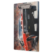 Vintages Muskelauto Klemmbrett (Links)