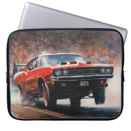 Vintages Muskelauto Laptopschutzhülle